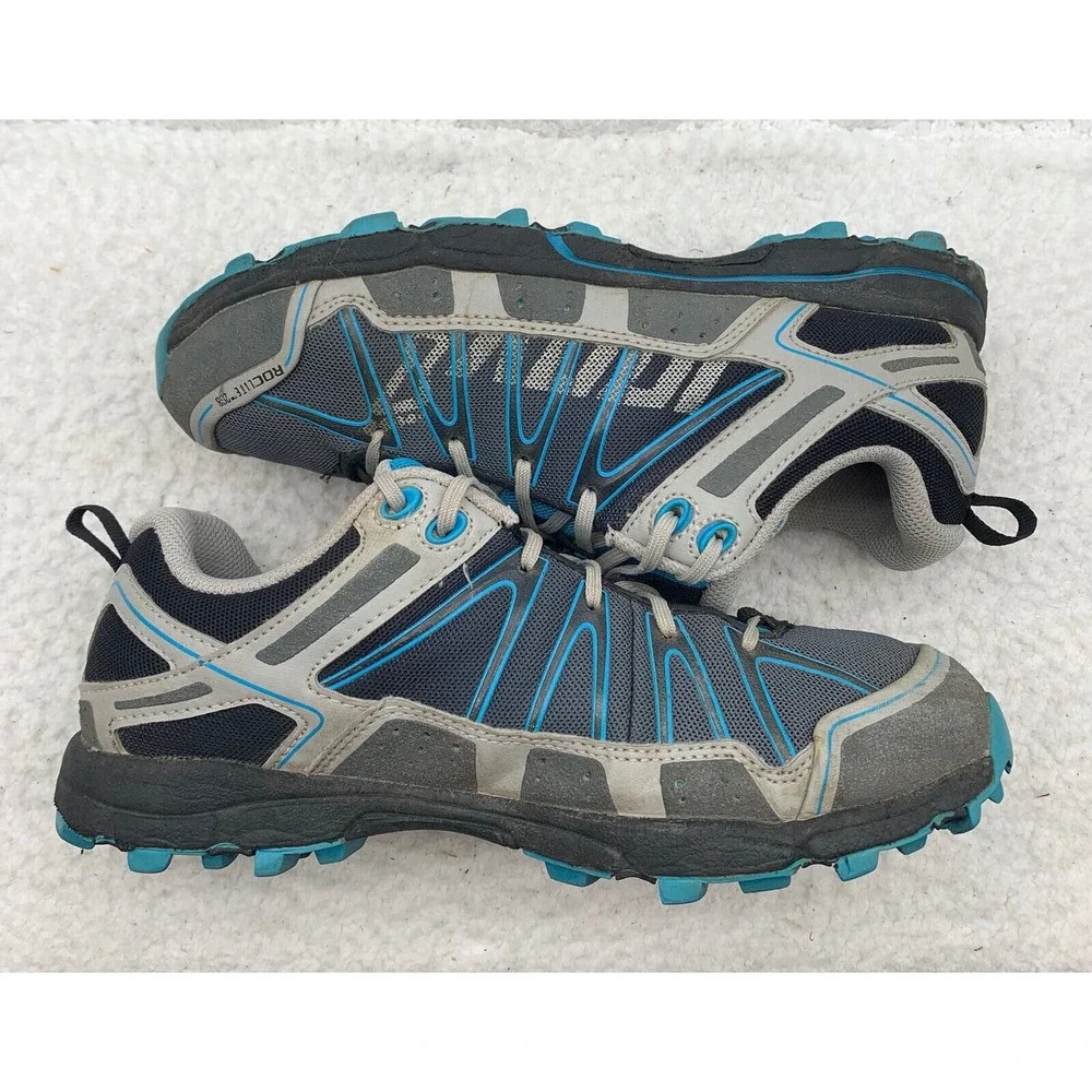 Inov-8 Cross Trainers Womens 8 Mens 6.5 Roclite 268 Trail Running Blue Gray‎